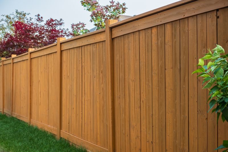 Backyard Wood Fence Service
